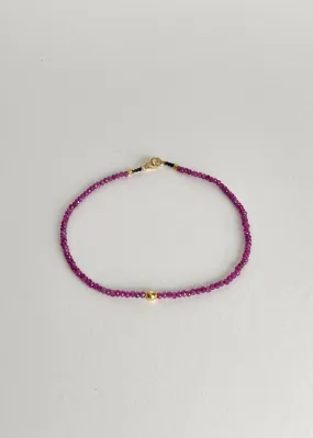 18kt Ruby Bracelet