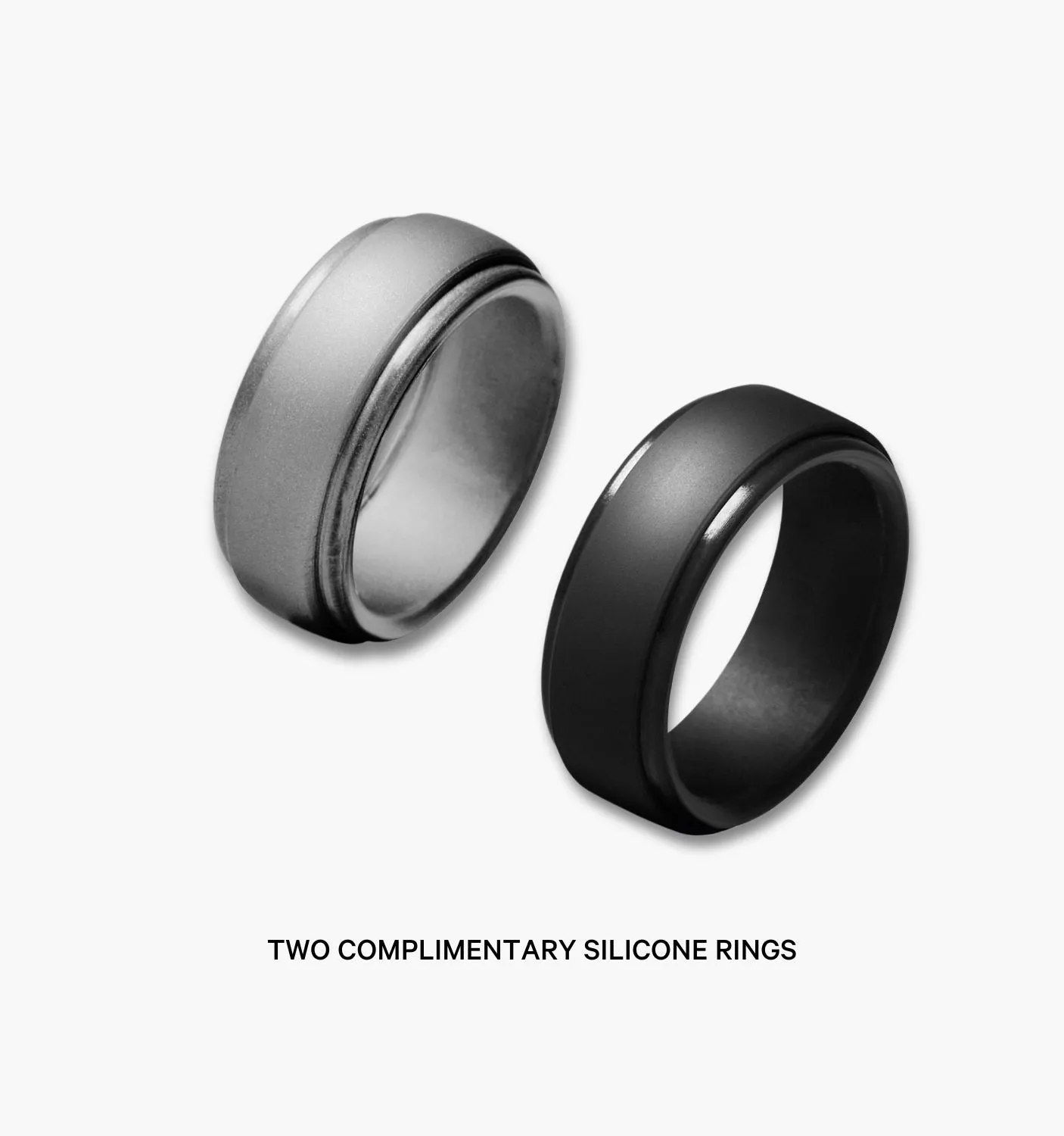 Black and Gold Men's Wedding Ring