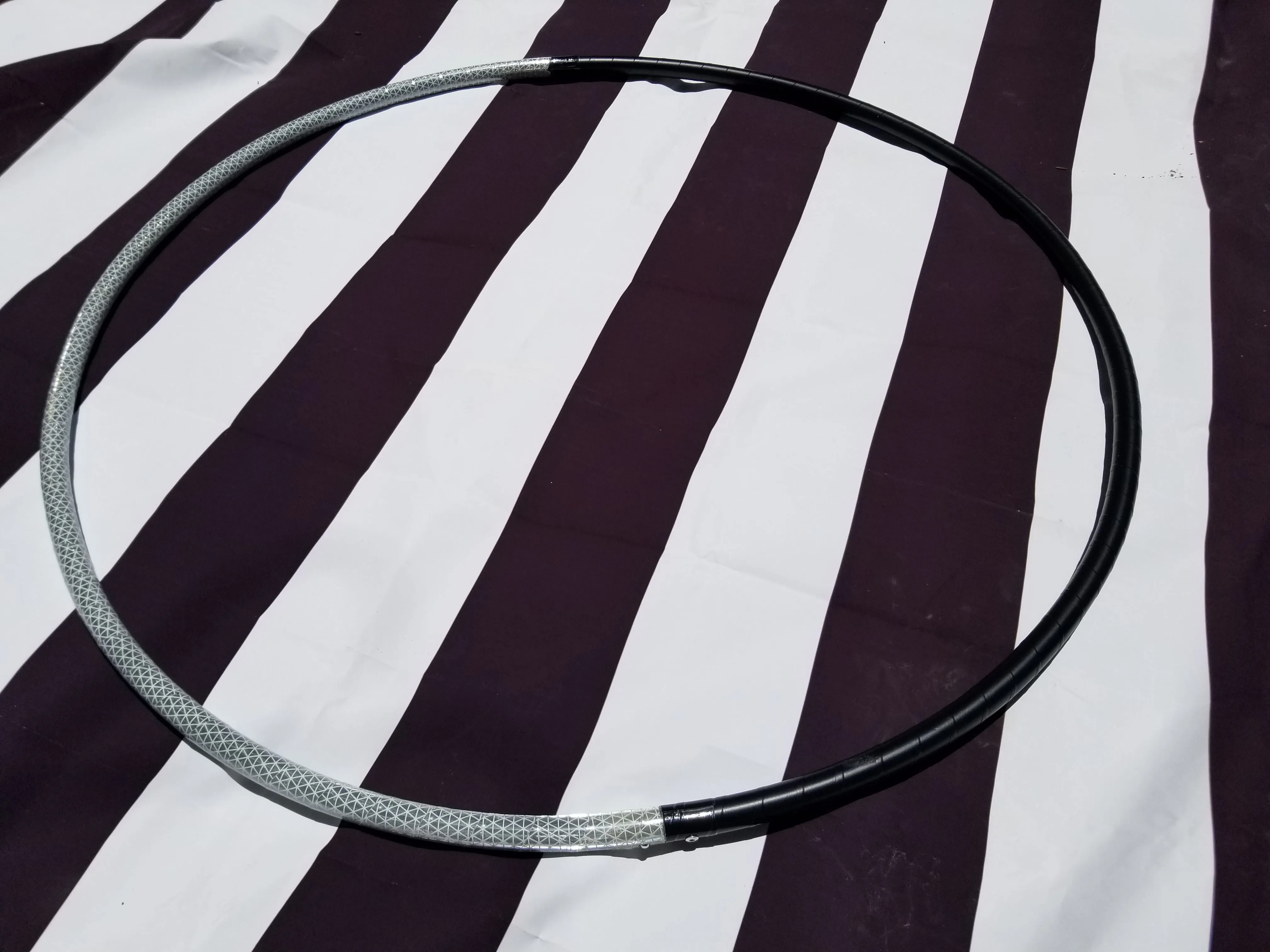 Crescent Moon Reflective Taped Hoop