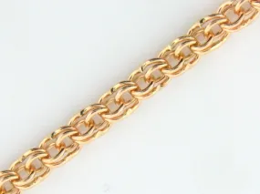 FRIZOHOLLOW - 19.2k Portuguese Gold Hollow Frizo Link Kids Bracelet