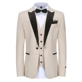 GINO VITALE SUIT/TX500TX500-LT BEIGE