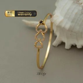 KF101236 - Gold Plated Openable Bangle