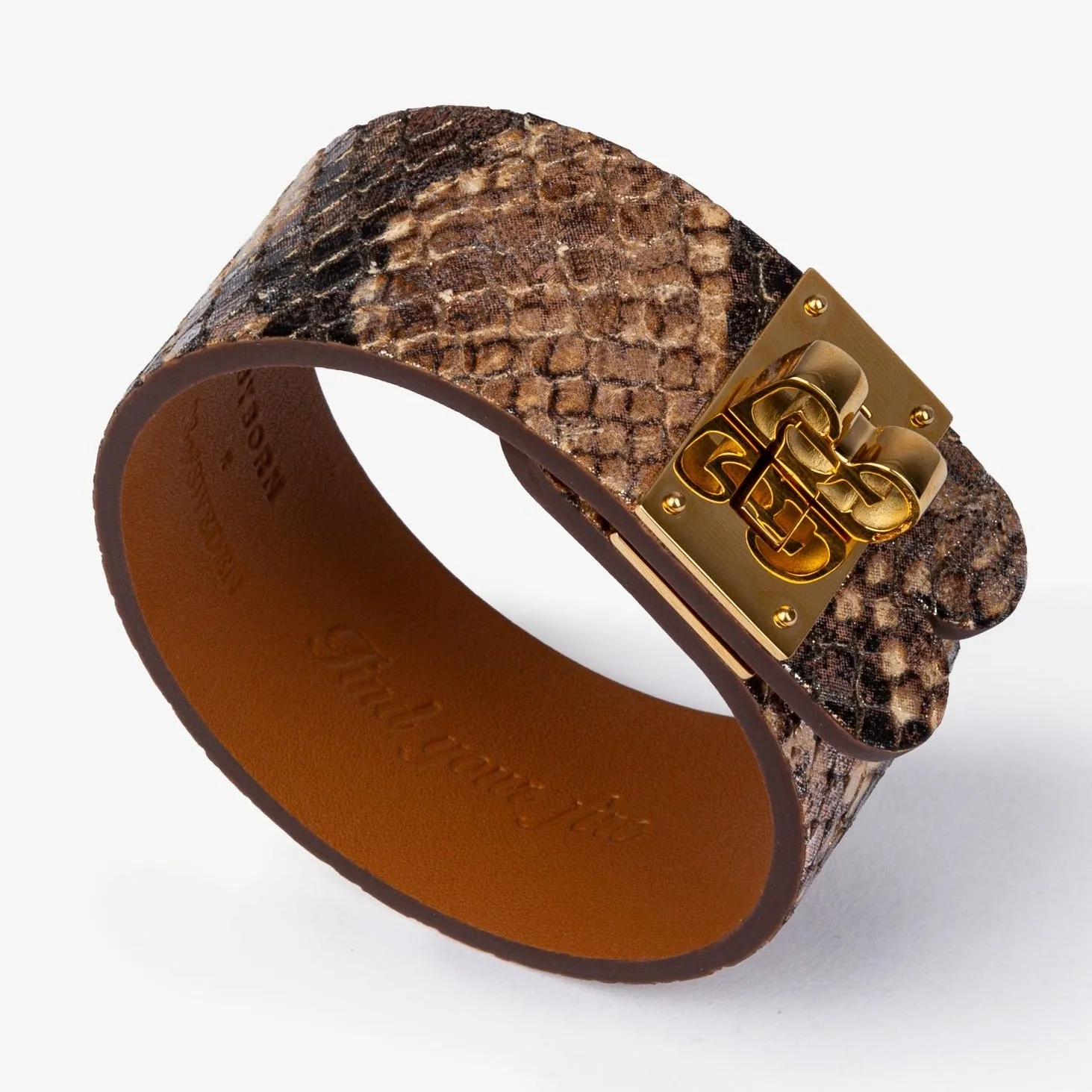 PS x BYBORN BRACELET Snake Gold