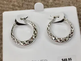 Sterling Silver Hoop Earrings