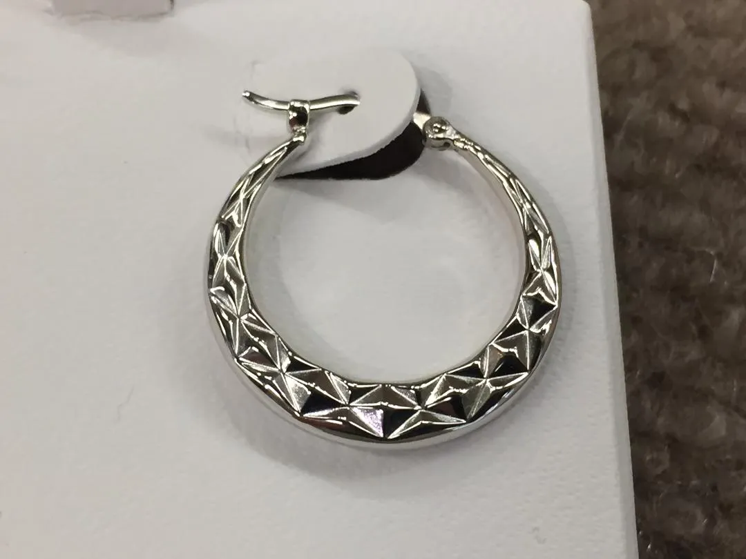 Sterling Silver Hoop Earrings