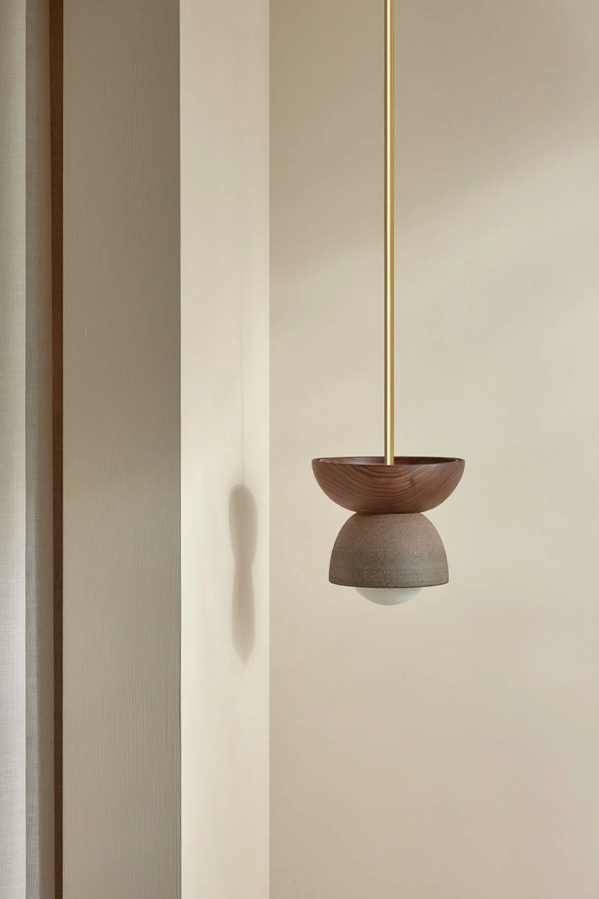 Terra 00 Pendant Light - Solid Rod