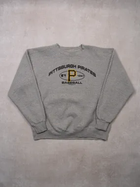 Vintage '00 Grey Pittsburgh Pirates Majestic Crewneck (XL)